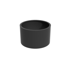 Circum ZONDER BODEM Ø1000x600mm Aluminium (AMW5.2)