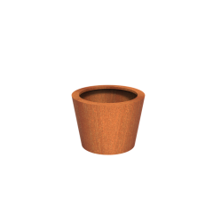 Conic Ø800x600mm Corten 2mm (CC6.2)