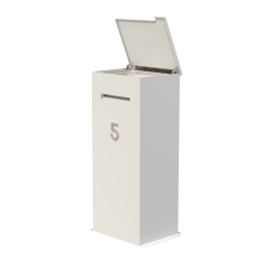 Pakket Brievenbus Aluminium Case 500x400x1200mm (PCA1)