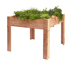 Douglas minigarden op poten 100x100x80cm onbehandeld