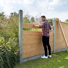 Tuinschermen zelfbouwsysteem