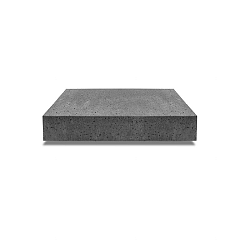 Artistone Oud Hollands halve traptrede 50x37x15cm Antraciet