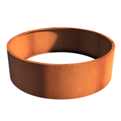 Circum ZONDER BODEM Ø2000x600mm Corten (CTW1.2)