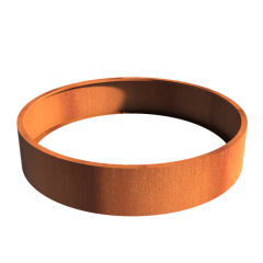 Circum ZONDER BODEM Ø2000x400mm Corten (CTW1.3)