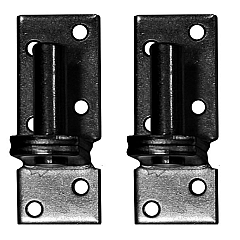 Duim 16mm tbv poort 2 stuks | zwart